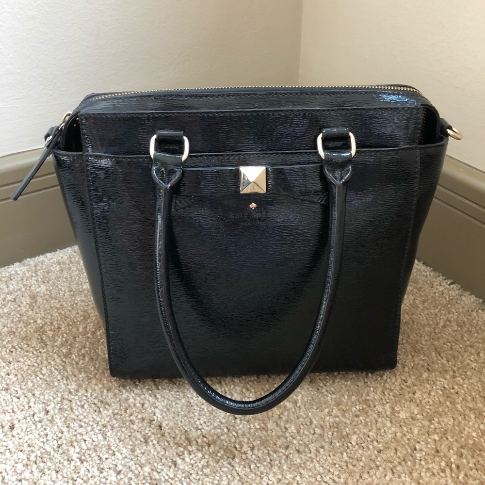 Kate Spade Beacon Court Garland Black Purse